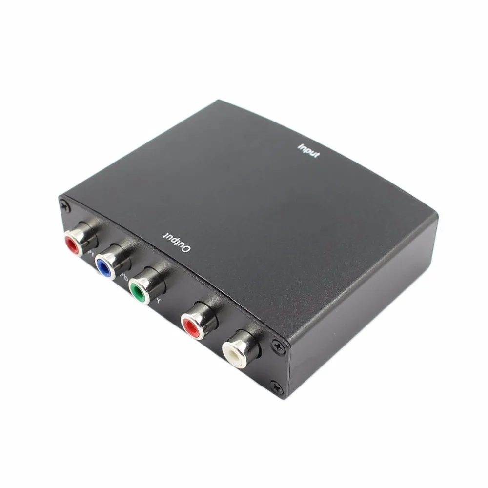Onleny компонент HDMI в YPbPr преобразователь RGB видео аудио адаптер YPbPr/RGB+ R/L аудио в HDMI AV 1080P США ЕС Великобритания разъем AU