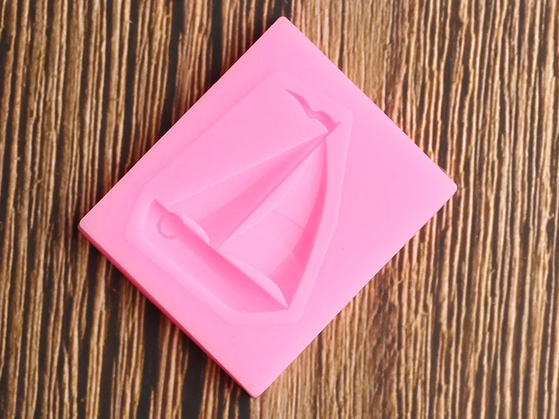 3D парусник силиконовые формы кекс Топпер DIY украшения торта инструменты торт выпечки помадка Шоколадные конфеты Полимерная глина