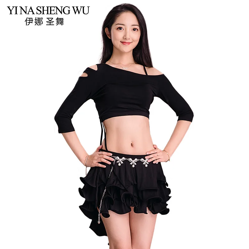 Для взрослых танец живота тренировочная одежда новый тренировочный костюм Весна