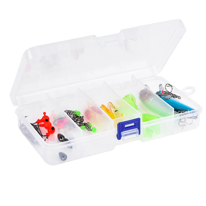 52 шт. Блесен набор смешанных гольян компилятор ложка крючки рыбы приманка