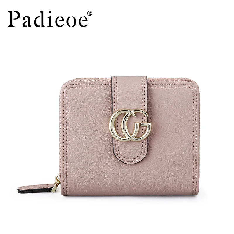 

Padieoe luxury womens wallets and purses small zipper Simple fashion