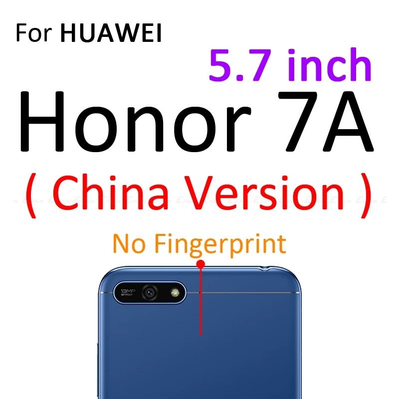 For Honor7A 5.7inch Прозрачный силиконовый чехол для телефона для HuaWei Honor 9X 8A 8C 8X8 S 7A 7C фотоаппаратов моментальной печати 7S 7X7 6C 6A 6X8 V9 Pro Play 3 3e Max глобальной Мягкий ТПУ чехол с мультипликационным рисунком - Цвет: For Honor7A 5.7inch
