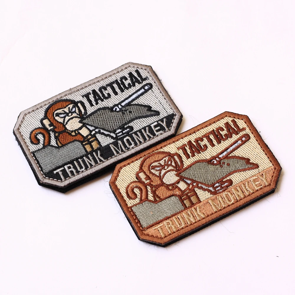 Военная нашивка армейская тактическая обезьяна на плечо|badges military|patch militarytactical