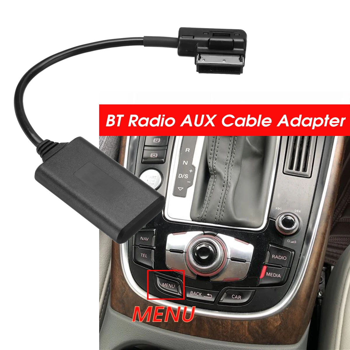 AMI MMI bluetooth ModuleAdapter Aux кабель беспроводной аудио вход радио медиа интерфейс для Audi Q5