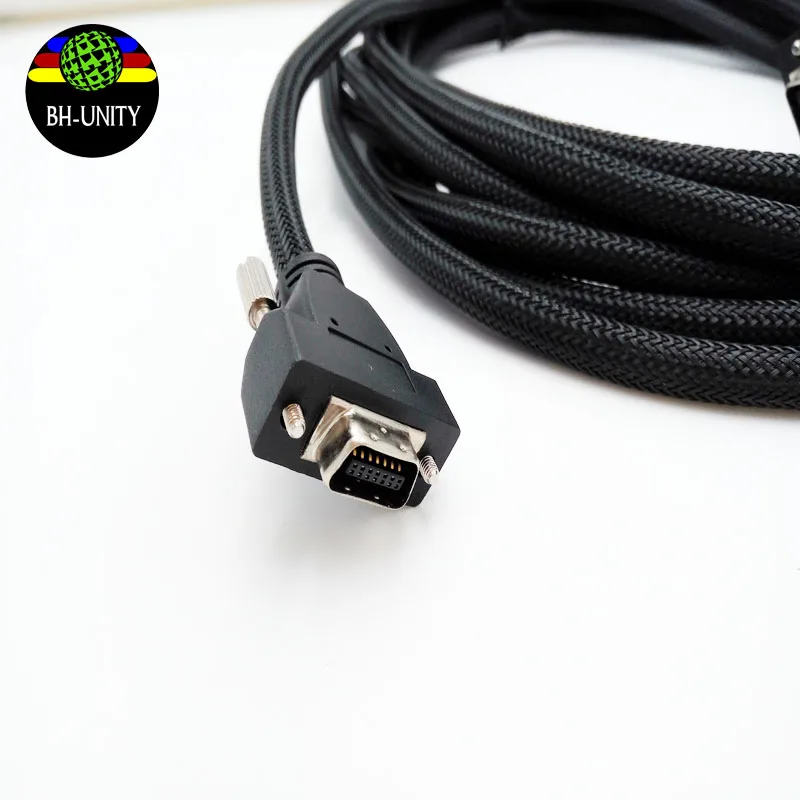 Лучшая цена! Кабель высокой плотности DX5 6 м черный/экологически чистый принтер