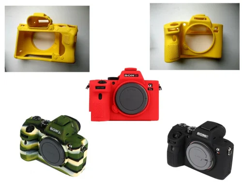 Для sony ILCE-7RM3 a7RM3 a7RIII a7R3 Камера силиконовый кожа брони чехол средства ухода за