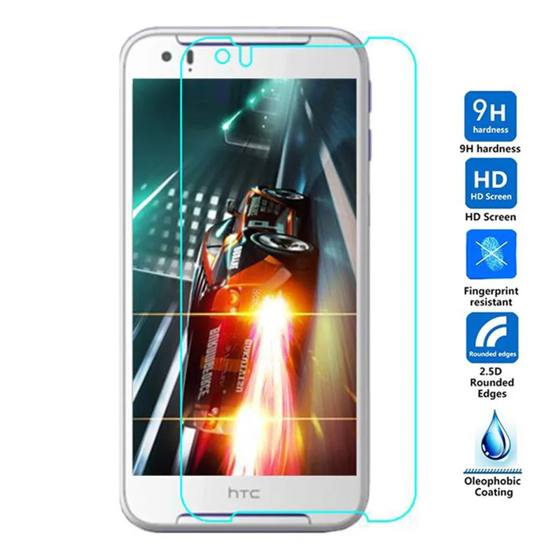10 шт./лот 2.5D закаленное Стекло для htc Desire 628 Экран Защитная пленка D628 9 H защитный