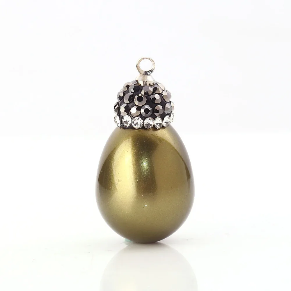 Doreen Box Shell микро проложенные амулеты кулон в форме капли воды разноцветные