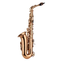 muslady eb alto saxophone sax brass material wind instrument with carry case gloves cleaning cloth sax straps tuner