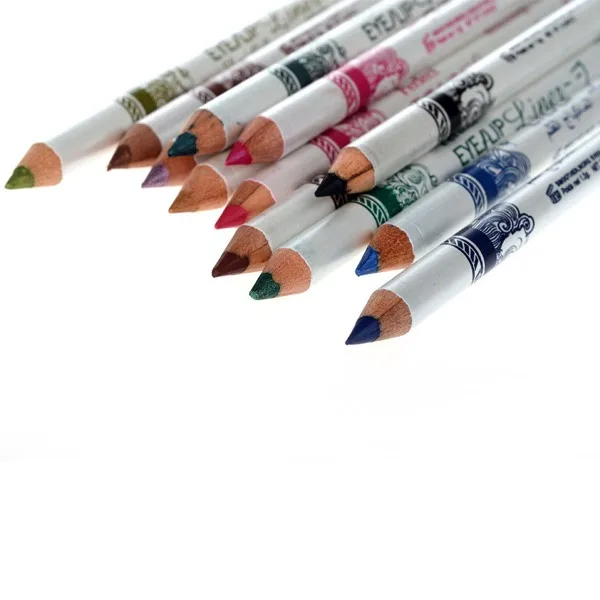 12 шт. кольцо Блеск Тени для век Eye Liner Карандаш губ Макияж косметический набор