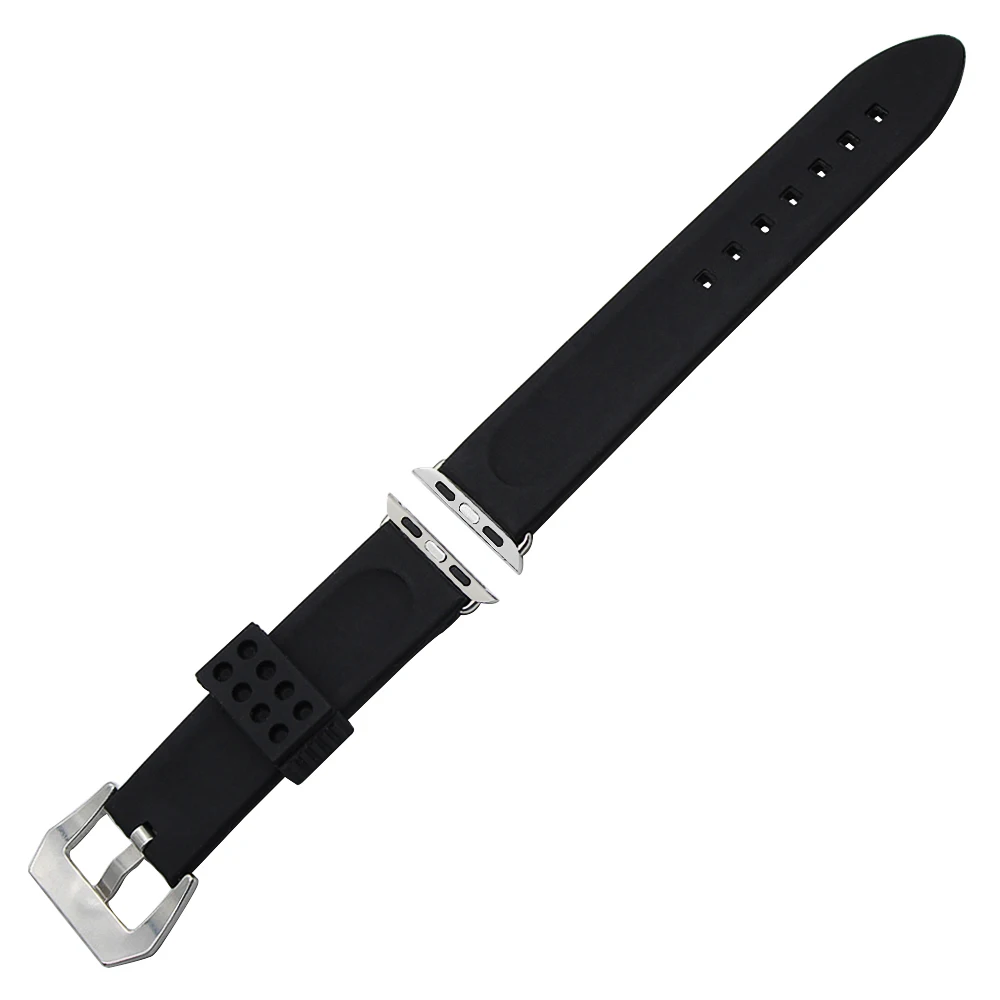 Ремешок резиновый из нержавеющей стали для iWatch Apple Watch 38 мм 42 мм|steel strap|steel broadswordstrap