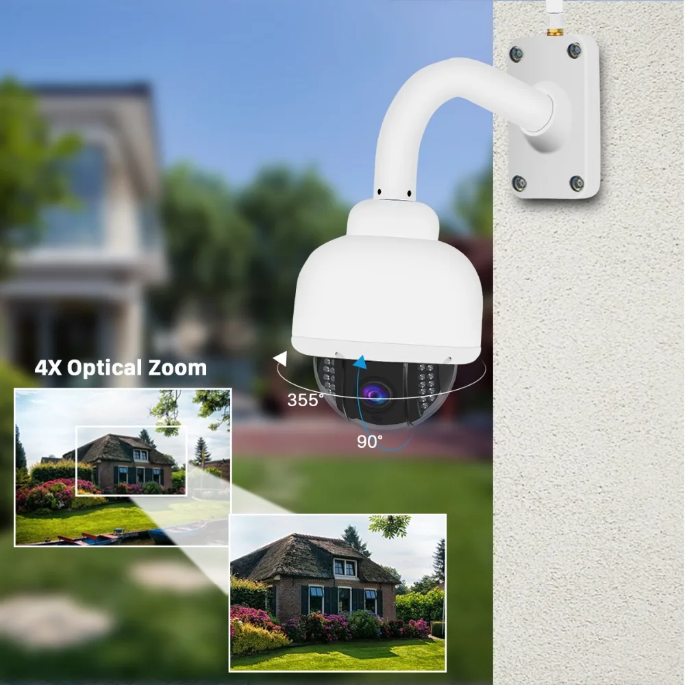 IP камера ANBIUX HD 1080P Wi Fi PTZ 32 ГБ TF карта|Камеры видеонаблюдения| |