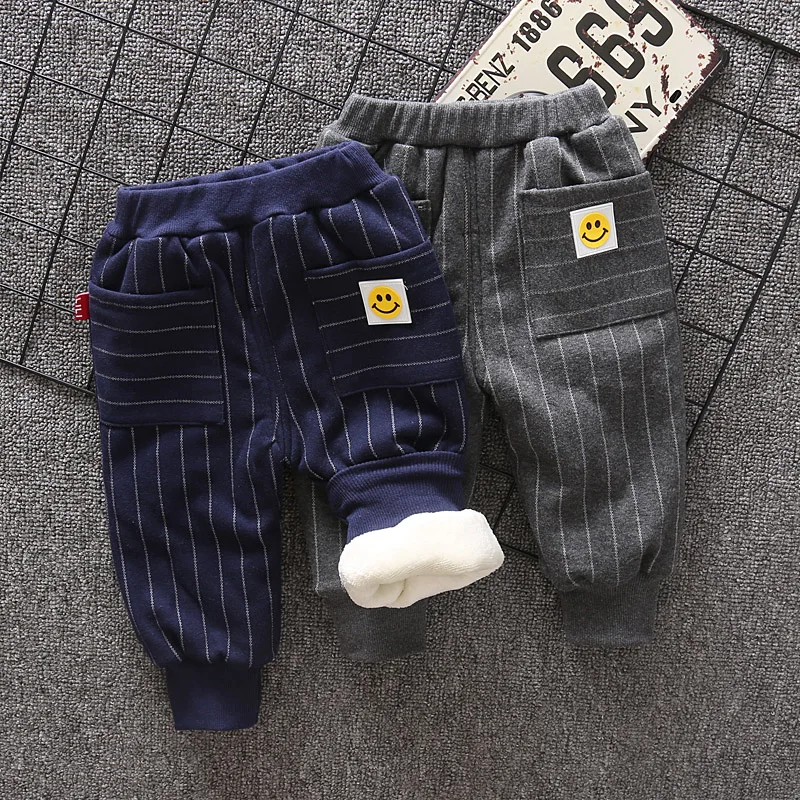Baby warm pants winter thicker baby boy 18 month trousers fashion panties for newborns |