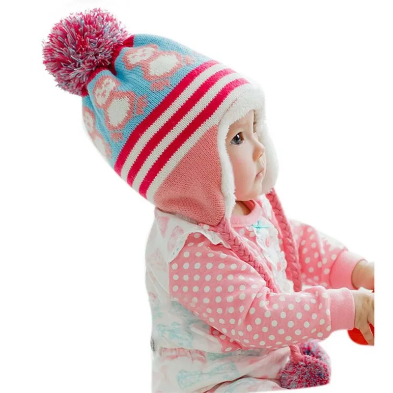 

baby hat cute penguin newborn hat baby colorful baby winter hat baby hedging cap BP16