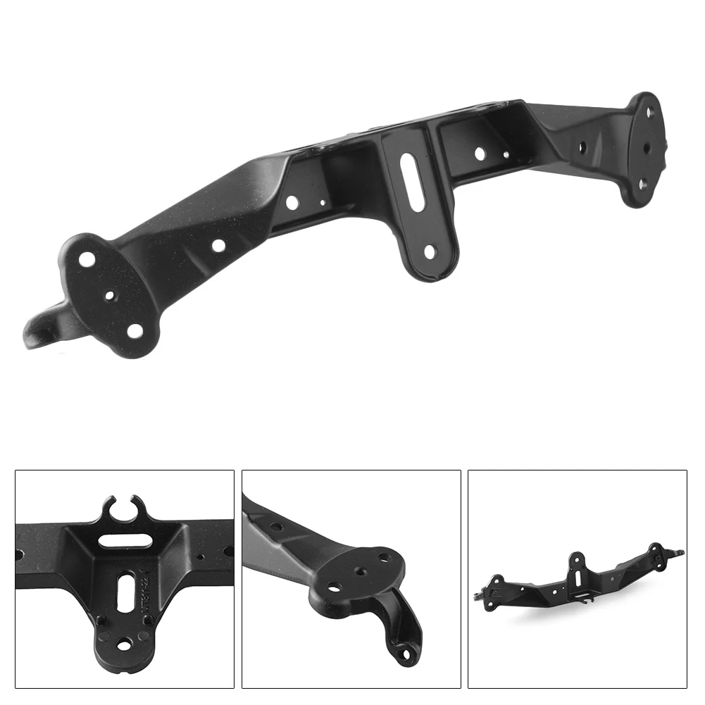 Мотоциклетный верхний передний обтекатель Stay Bracket фара Cowling для Kawasaki ZX10R 2004