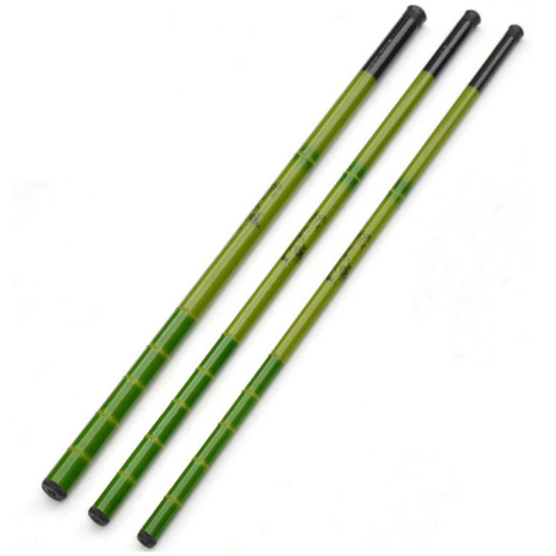 FRP Удилище для рыбалки 2019 года горячей продажи супер жесткое мощное путешественническое снаряжение имитационный бамбуковый рисунок стержня ASD88.