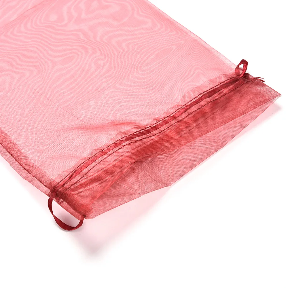 Новинка 10 шт./партия органза Бутылки Вина Подарочный пакет 5 цветов Свадебная