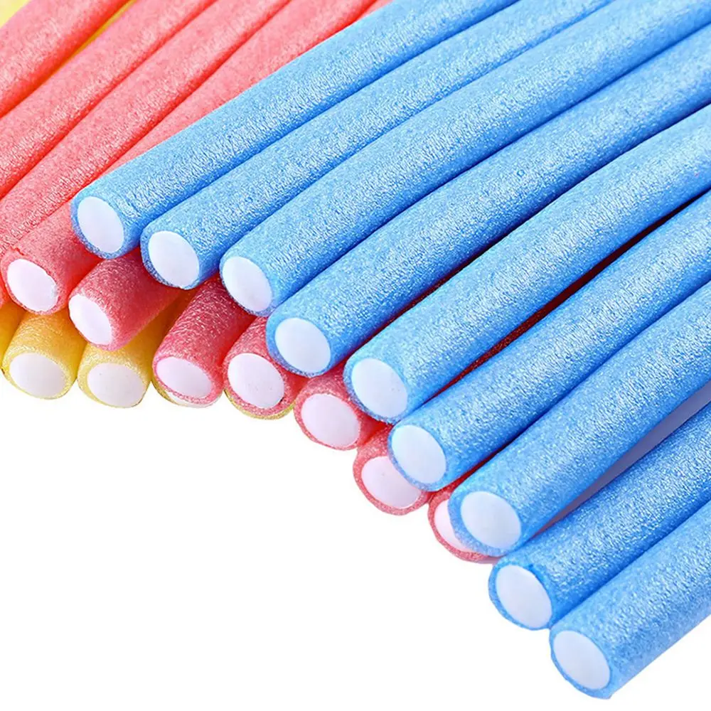 Популярные 10 шт./компл. щипцы для завивки мягкие поролоновые Скручивающиеся