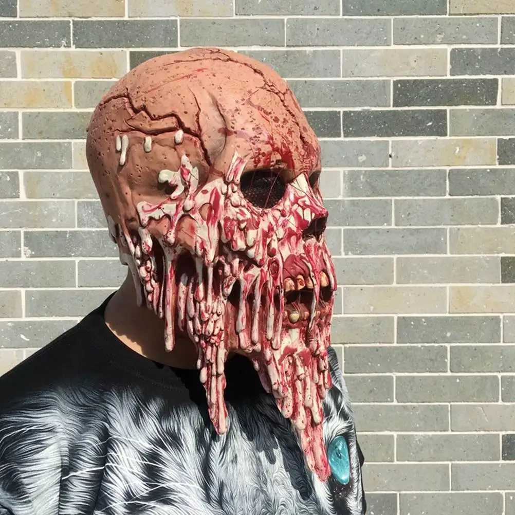 Хэллоуин маска латекса Ghostface Маска Жуткий маски маскарад призрак дом