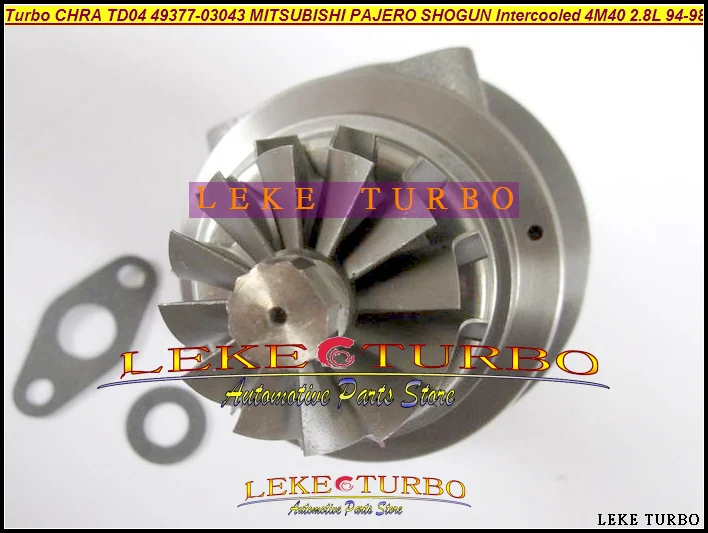 Турбокартридж chra core TD04 49377-03041 49377-03043 ME 201636 МЭ 201258 Турбокомпрессор для Mitsubishi Pajero 2