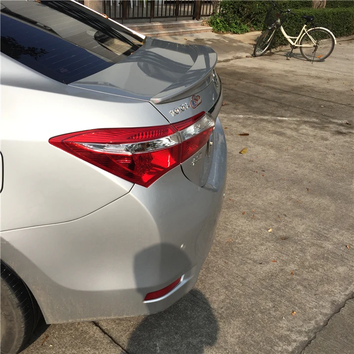 Спойлер для Corolla высококачественный спойлер из АБС-материала заднего крыла