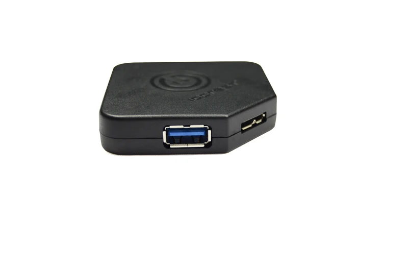IOCREST тонкий 2 порта USB 3,0 концентратор с SD MicroSD кард-ридер вялый запас