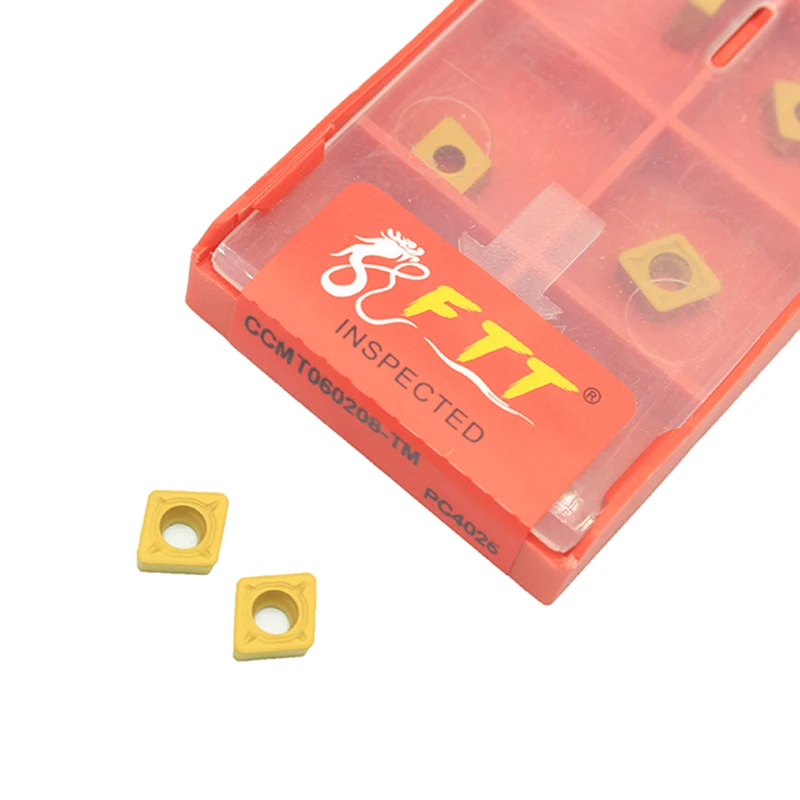 

CCMT060208 TM PC4025 Internal Turning Tools Carbide insert Lathe cutter Tool turning insert For processing steel parts