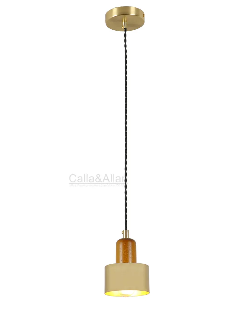 Подвесной светильник из латуни E27 40 Вт|pendant lamp|brass pendant lampwood light fixtures |