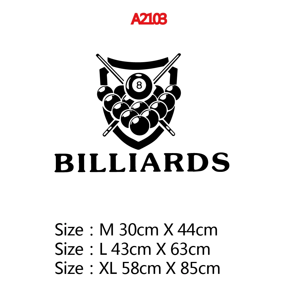 Cartoon Billiards Home Decorations Pvc Decal For Baby's Rooms Vinyl Decals | Дом и сад