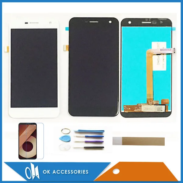 

Для Wileyfox Spark LCD дисплей + сенсорный экран дигитайзер высокое качество черный цвет с комплектом