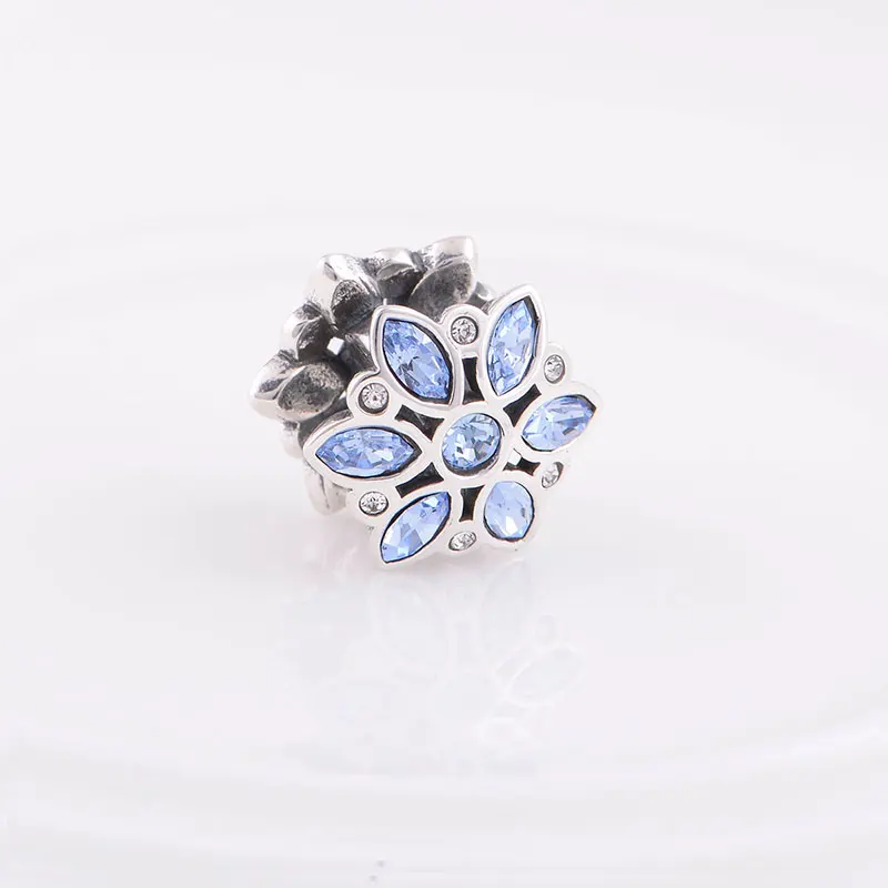 

2pcs/ bijoux flower silver charm with crystal for diy jewelry making hand made Fashion jewelry