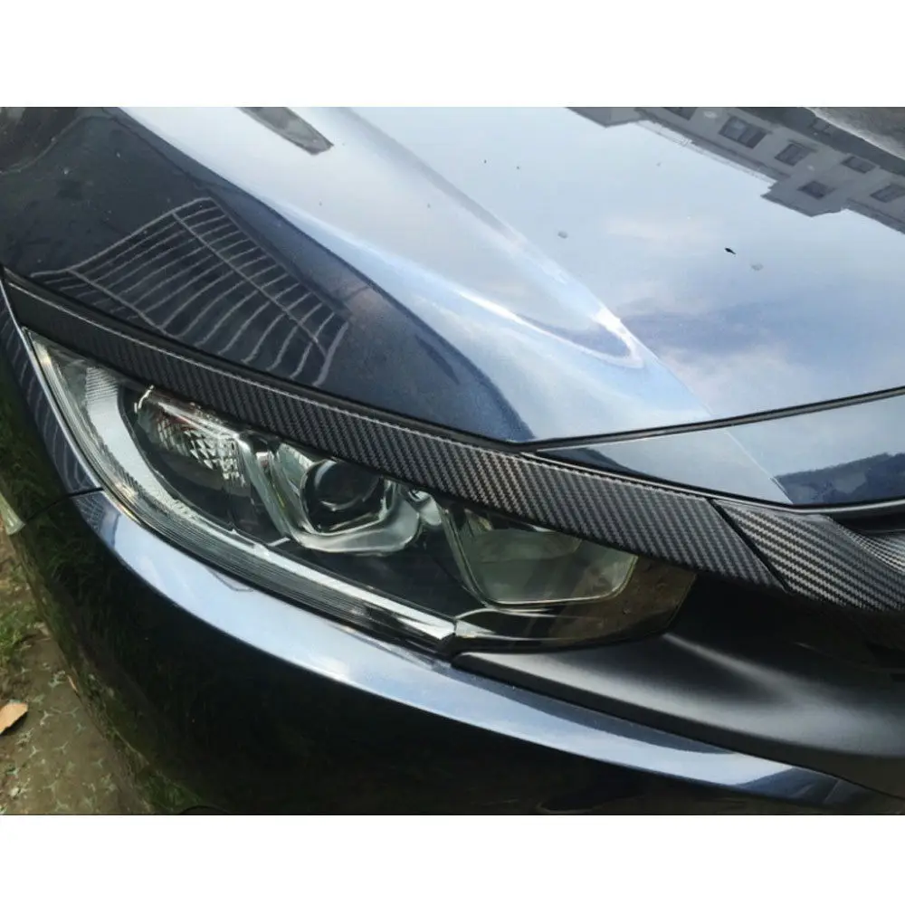 Шт. для Honda Civic 9 шт. Передняя средняя решетка гриль отделочный стикер Крышка черный декоративный автомобиль-Стайлинг Аксессуары