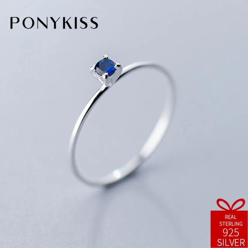 Женское кольцо с изменяемым размером PONYKISS серебристое геометрическим узором из