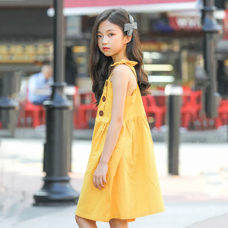 Детское и подростковое летнее хлопчатобумажное белье без рукавов на пуговицах