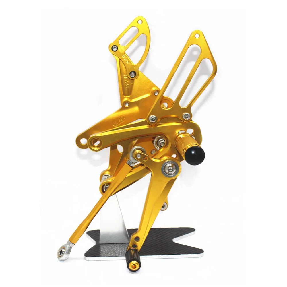 Мотоцикл GP обратный сдвиг Rearsets для Aprilia RSV4 фабрика APRC ABS 2013 2016 гоночная подножка