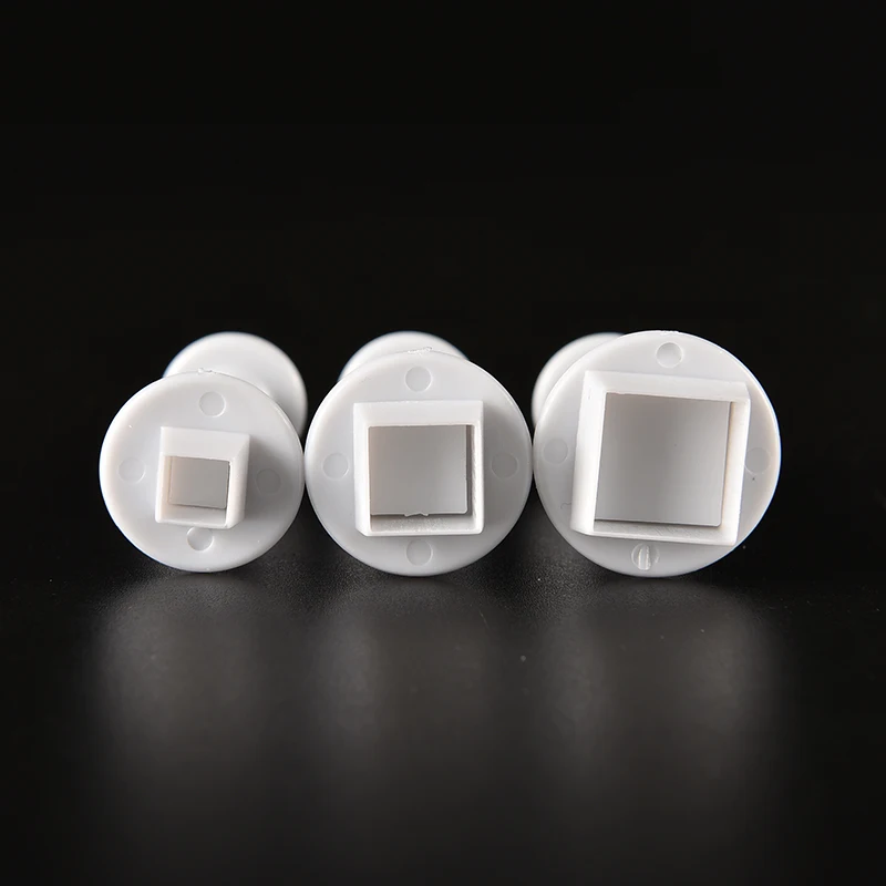 Новая квадратная форма для украшения торта Плунжер формочки Fondant Sugarcraft