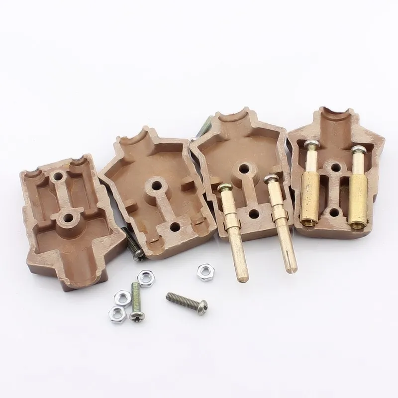 Set!Par Connector Plug Bakelite Moving Lights The Power Cord Butt Plugs 10A Male and Female Copper Anti-oxidation | Обустройство дома