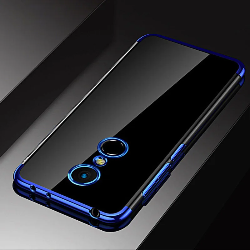 SRHE Xiaomi Redmi 5 Plus Case Cover For Luxury Plating Silicone Soft Full Redmi5 |