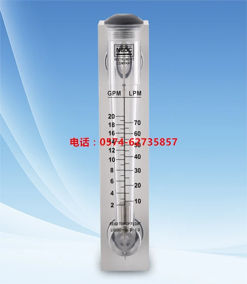 Флейтметр типа панели жидкости (воды) вратный расходомер 20GPM | Инструменты