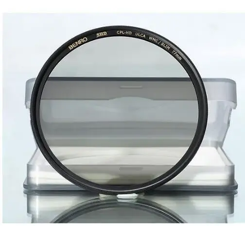 Benro 49mm52mm58mm62mm67mm72mm77mm82mm95mm105mm Filter SHD CPL SLIM Фильтры водонепроницаемый круглый