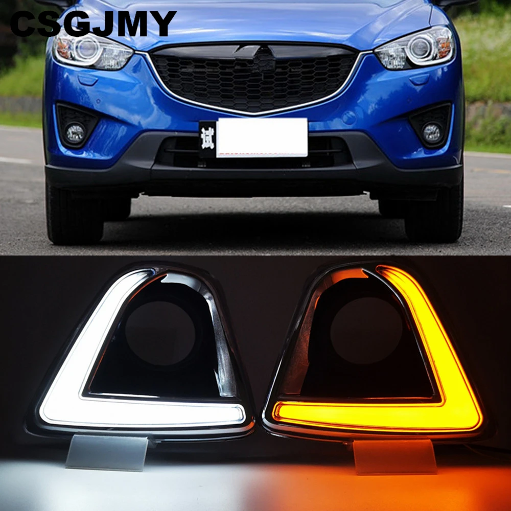 CSGJMY светодиодный дневные ходовые огни Габаритные отверстием для