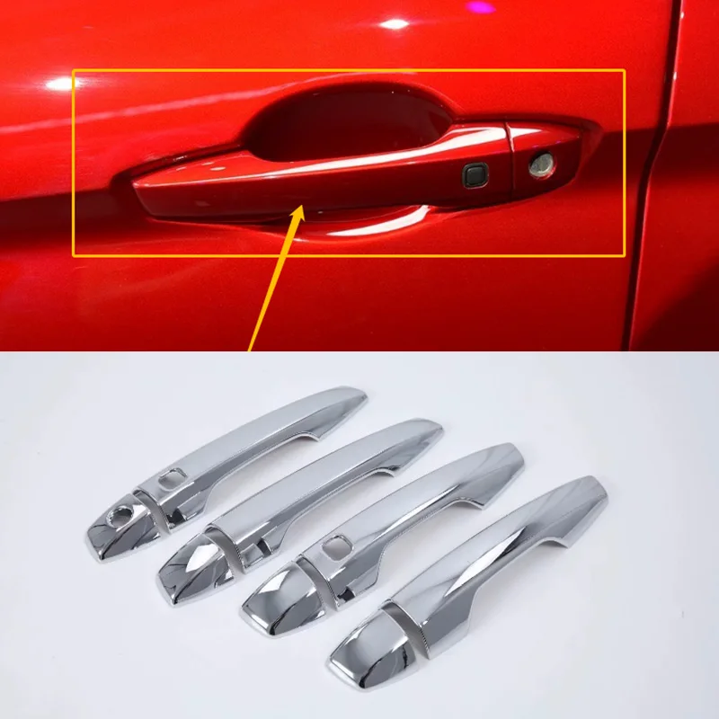 Аксессуары для автомобиля Внешнее украшение ABS хром LHD боковая крышка ручки двери