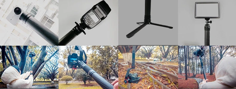 Ручной удлинитель карбоновый полюс для Zhiyun Smooth 4 Zhiyun Crane 2 Weebill LAB Gimbal стабилизатор аксессуары AK2000 AK4000