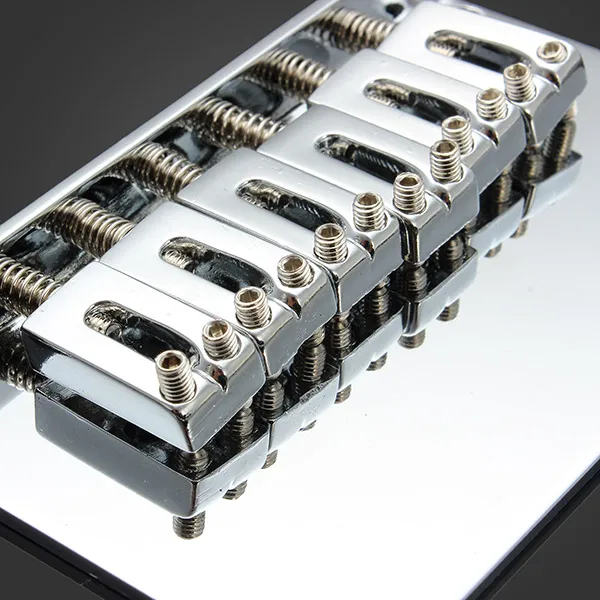 6 струн электрическая гитара мост двойная катушка хром|chrome guitar|chrome electric guitarguitar