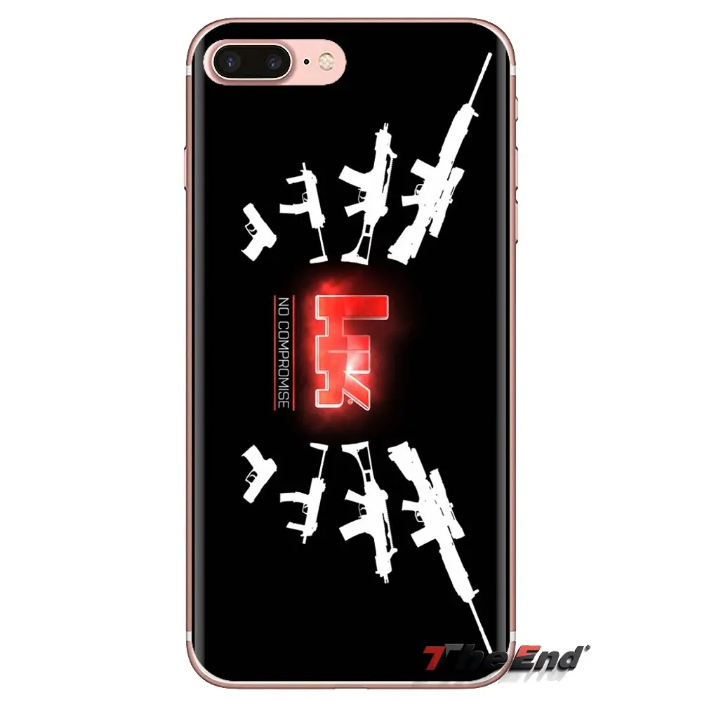 Мягкий чехол для Huawei G7 G8 P7 P8 P9 P10 P20 P30 Lite Mini Pro P Smart Plus 2017 2018 2019 с логотипом Heckler и Koch HK |