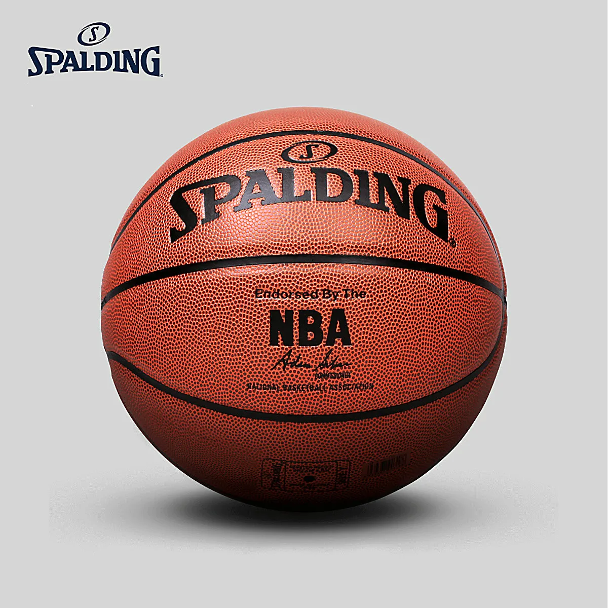 Оригинальный Spalding профессиональный баскетбольный мяч из искусственной кожи No. 7