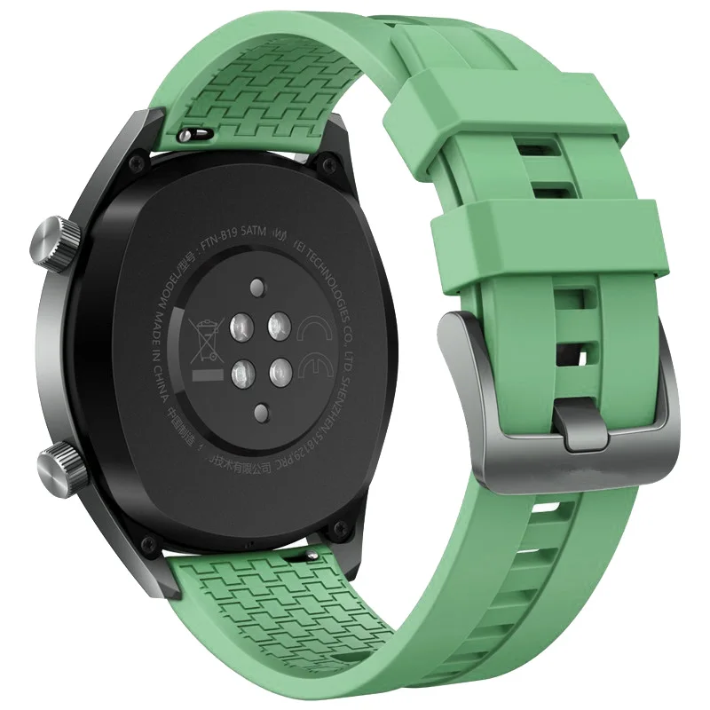 mint green Силиконовый ремешок для huawei Watch GT/GT2 46 мм ремешок для huawei Honor Magic Смарт часы браслет - Цвет: mint green