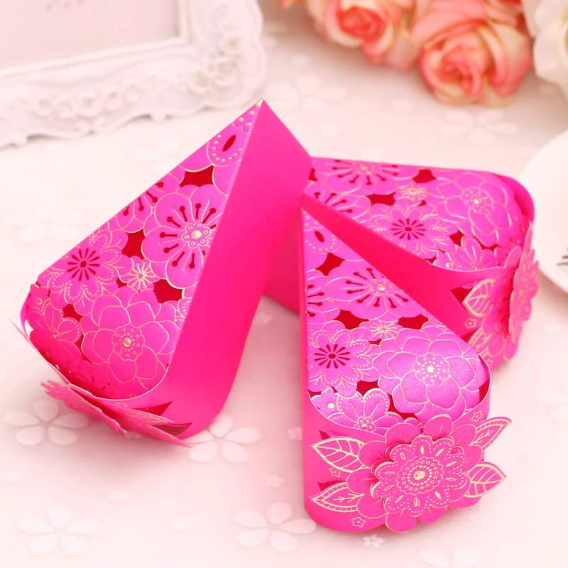 20 шт. треугольные пустотелые коробки для торта сахарница 10 круглые украшения