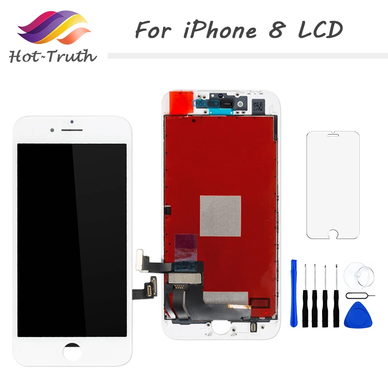 ЖК дисплей OEM для Apple iPhone 8 3D сенсорный экран дигитайзер в сборе 4 7 дюйма AAA +++