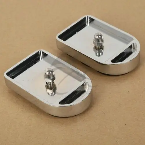 TCMT мотоциклетные хромированные алюминиевые тормозные педали колодки для Harley Dyna